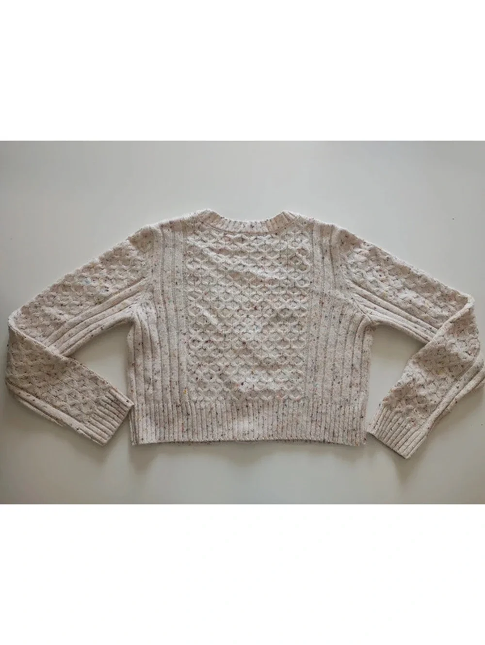 Talbots Beige Knit Cardigan Size S